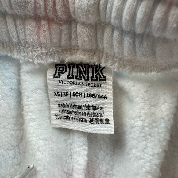 PINK Victoria's Secret Tie Dye Pink and Blue Campus Jogger XS - Picture 4 of 12